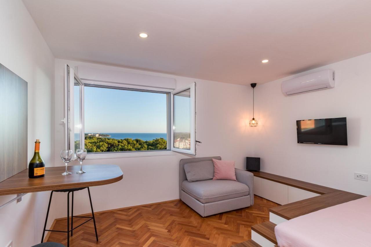 Top Floor Modern Apartment With Incredible Views Pula Luaran gambar